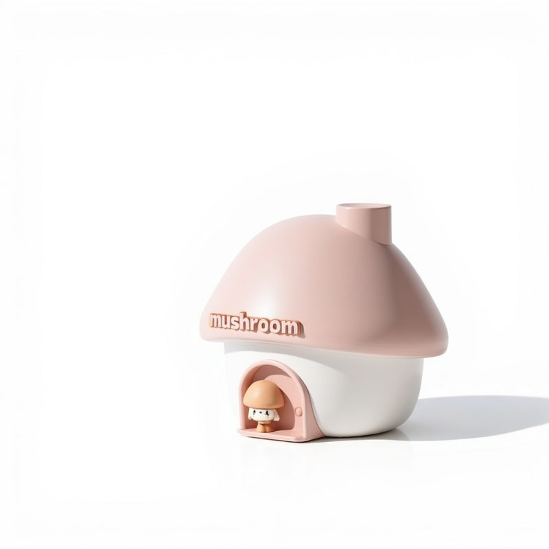 Mushroom House LED Humidifier & Aroma Diffuser – 7-Color Ambient Light