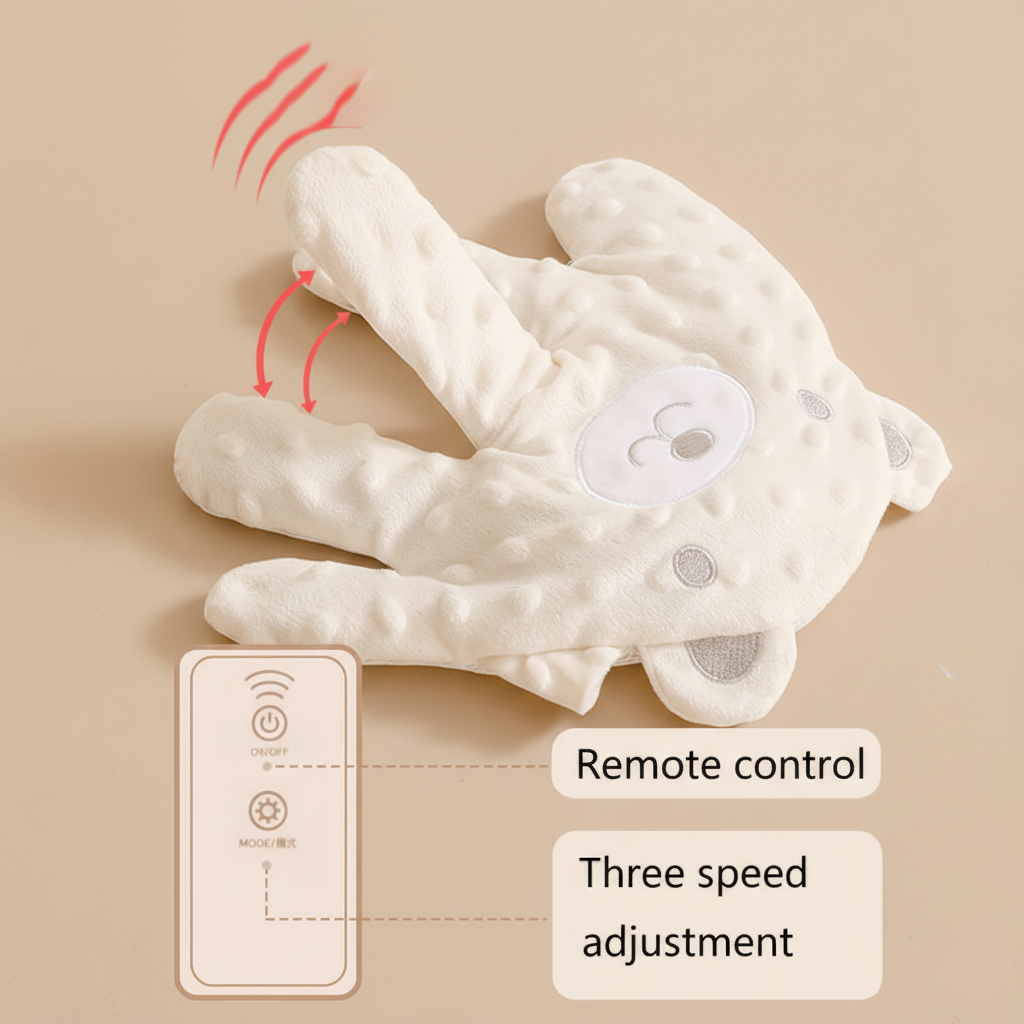 Baby Soothing Palm™ – Electric Comfort Toy for Newborns | Anti-Fright Sleep Aid & Relaxing Bedtime Companion